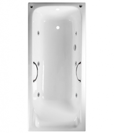 Ванна Timo Tarmo 180x80 (с ручками) с гидромассажем