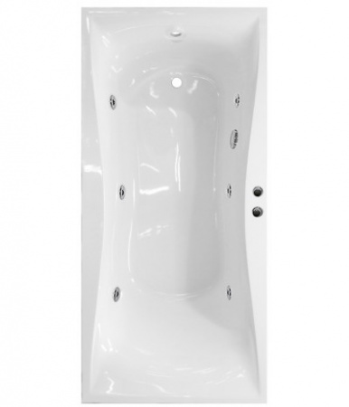 Ванна Эстет Бета 170x80 с гидромассажем