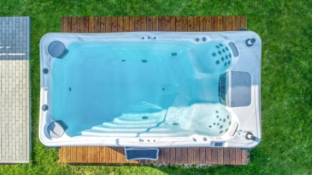 Плавательный спа бассейн Wellis Danube Turbine