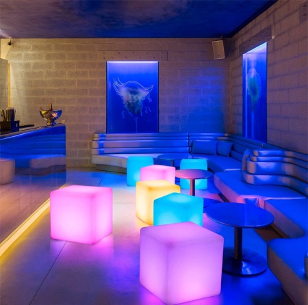 Светильник Куб 60 питание от сети 220В, RGB